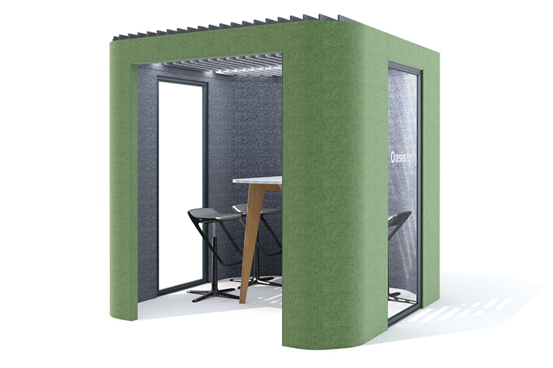 oasis soft team booth furniture