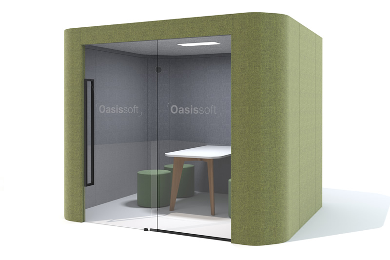 oasis soft team office privacy pod